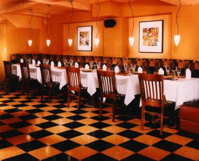 Classic Collection Dark Shade and Leopard Tile - Restaurant