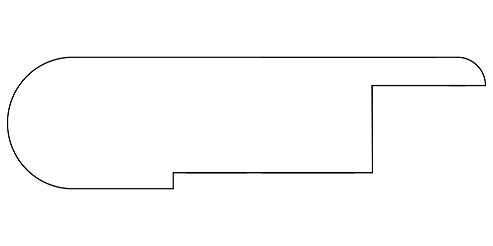 Molding - Overlap Stairnose