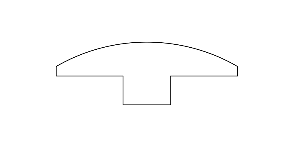 Molding - T-mold