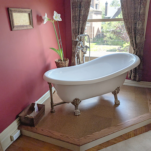 Cork Flooring - Bathroom - Classic Medium Shade