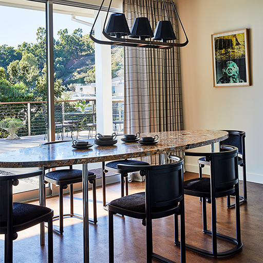 Cork Flooring - Dining Room - Corkoleum Pear